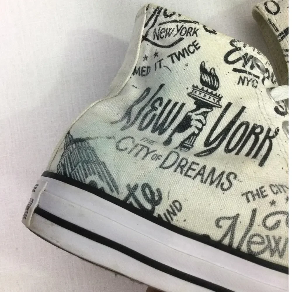 Converse Chuck Taylor NYC Streetwear Canvas Men's Lace Up Ankle Skater Sneaker 8 - Picture 9 of 14